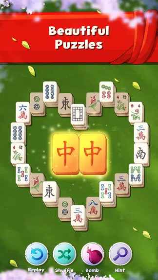 Mahjong Solitaire - Titan Puzzle 2019 スクリーンショット 1