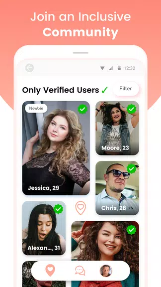 Dating mit kurvigen Singles Screenshot 1