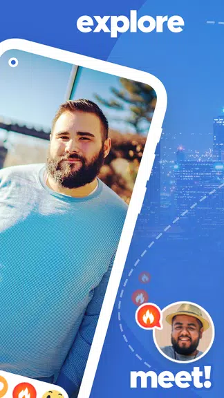 Schermata BiggerCity: Gay bears & chubs 1