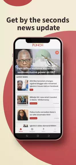 Punch News Ekran Görüntüsü 0