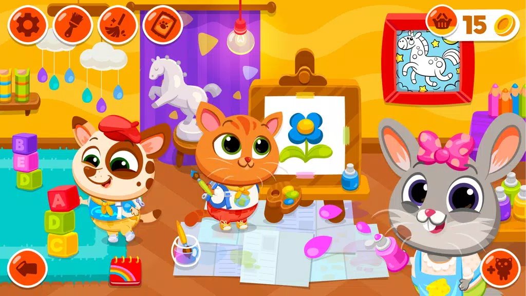 Bubbu School – Mis animalitos Captura de pantalla 3