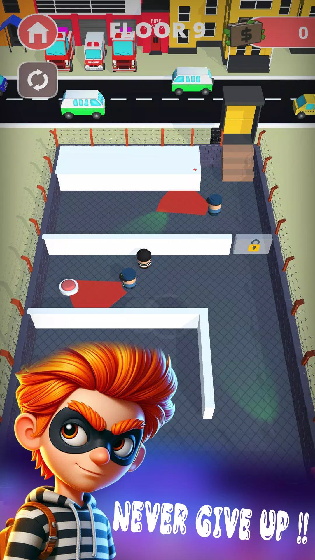 Escape Brk Thief Tangkapan skrin 3