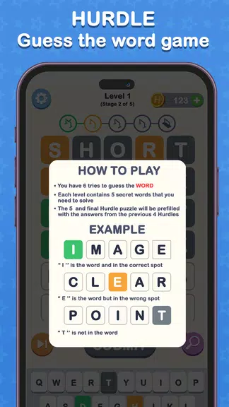 Hurdle - Guess The Word Tangkapan skrin 1
