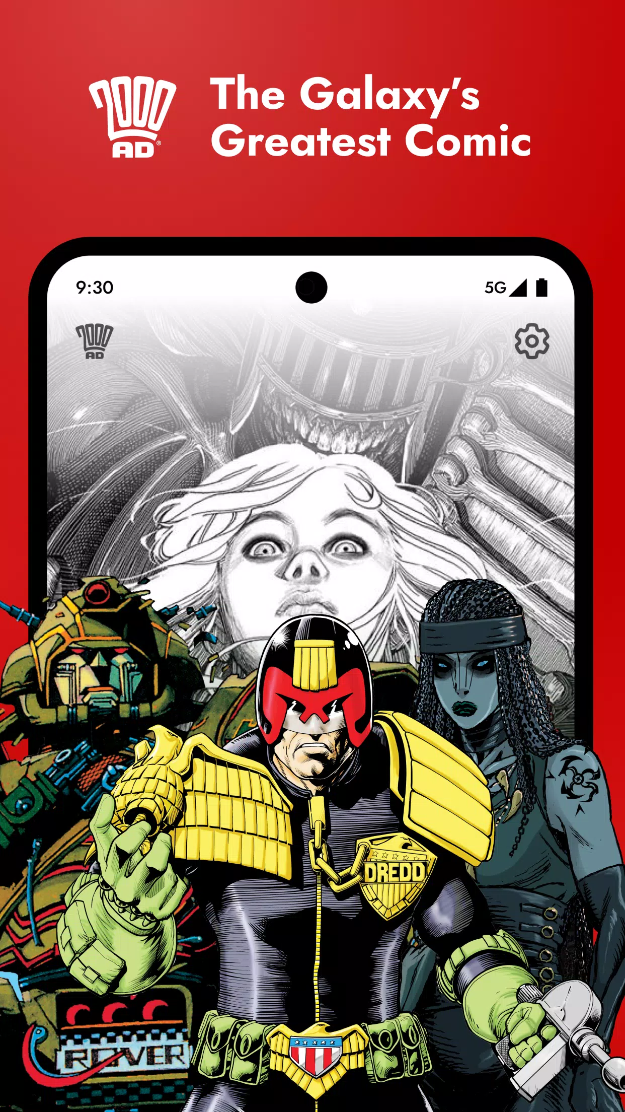 2000 AD Comics and Judge Dredd Capture d'écran 0