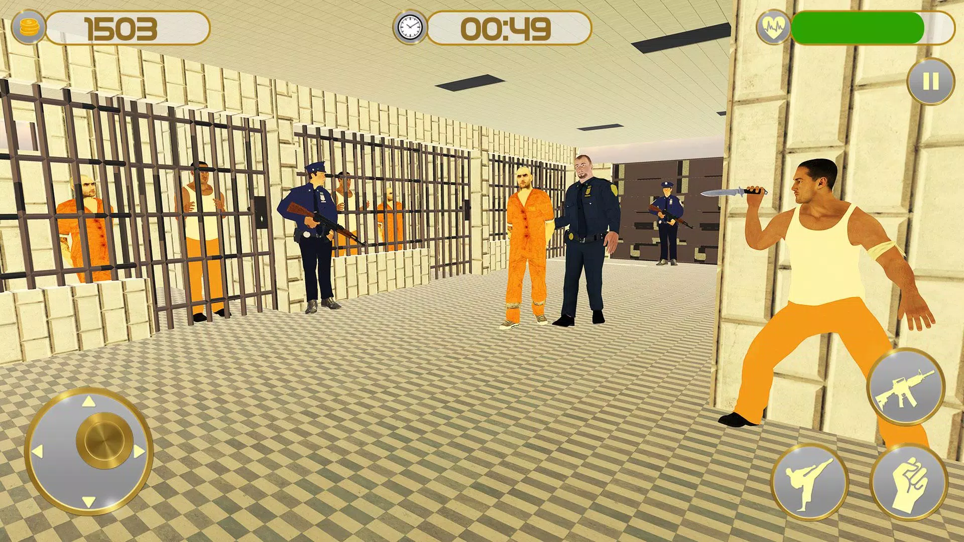 Prison Squad Escape Survival Captura de tela 2