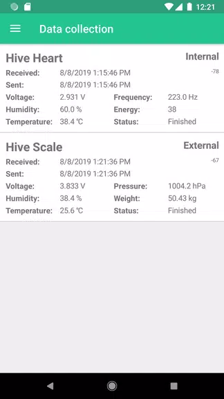 Bee Hive Monitoring Gateway Ekran Görüntüsü 1