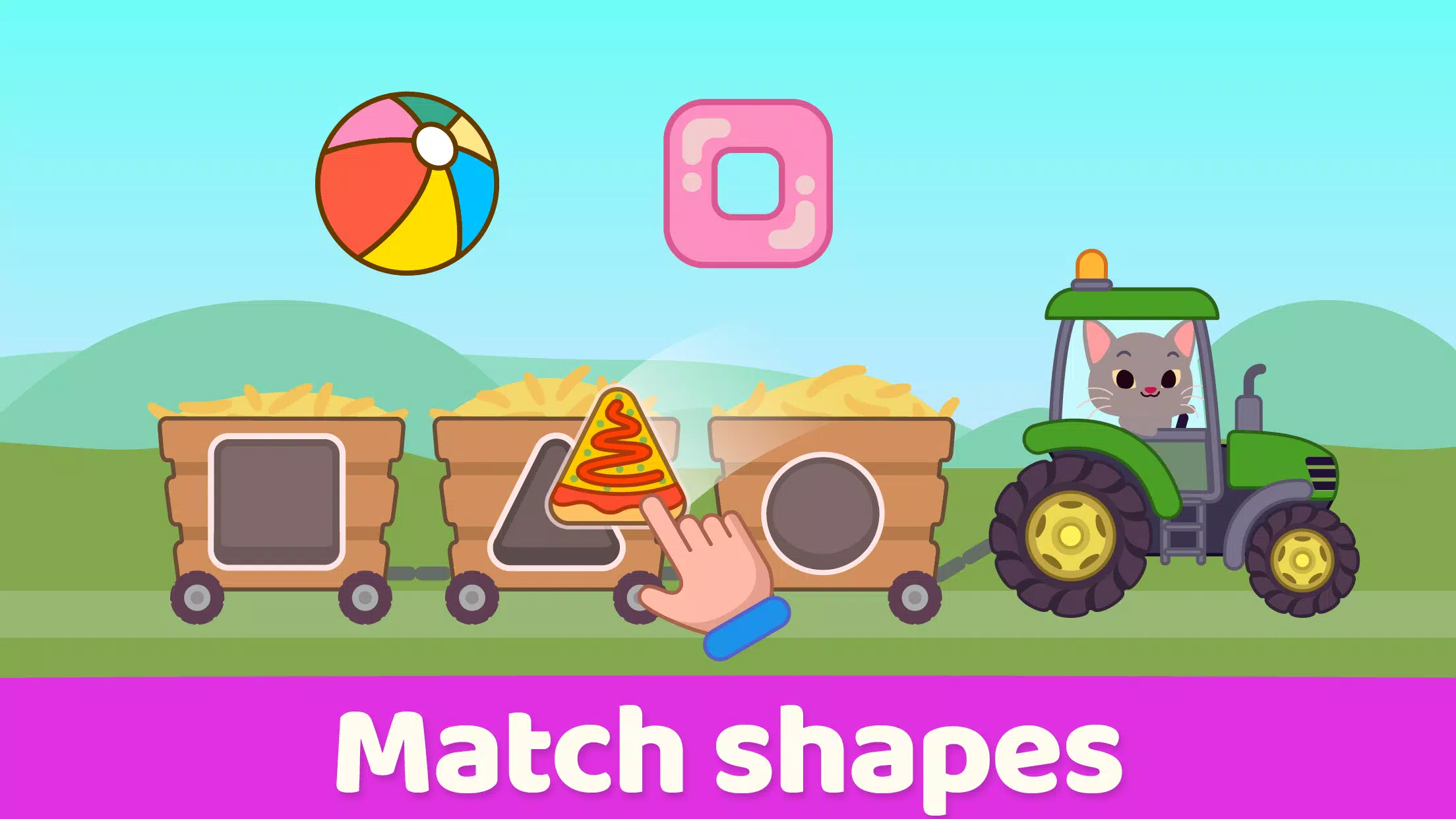 Learning games for toddlers 2+ Captura de tela 3