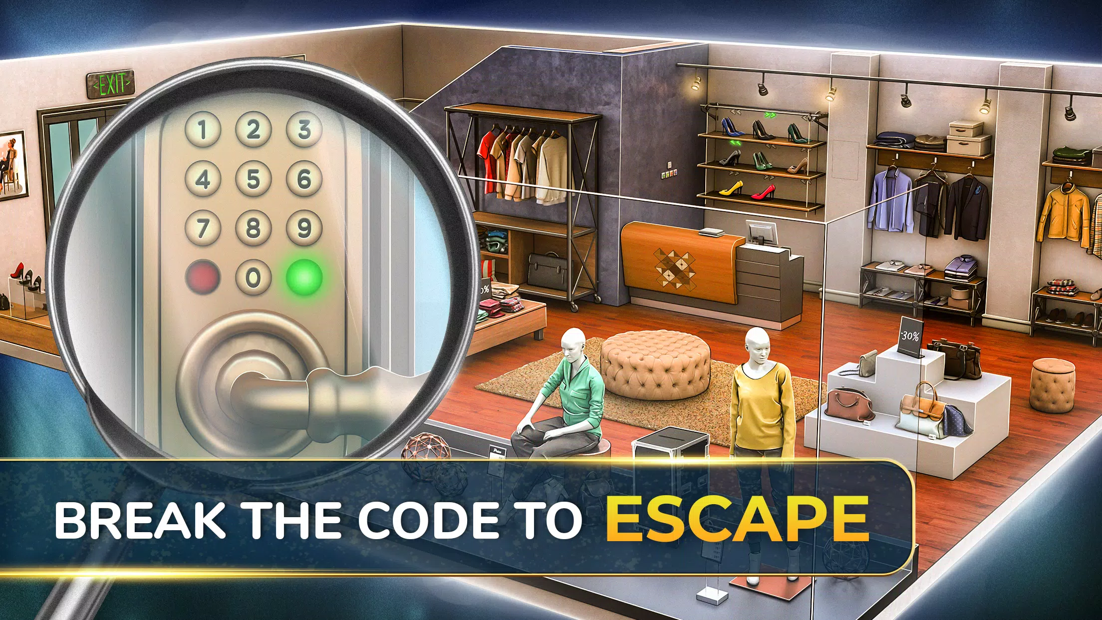 Rooms & Exits Escape Room Game Zrzut ekranu 2