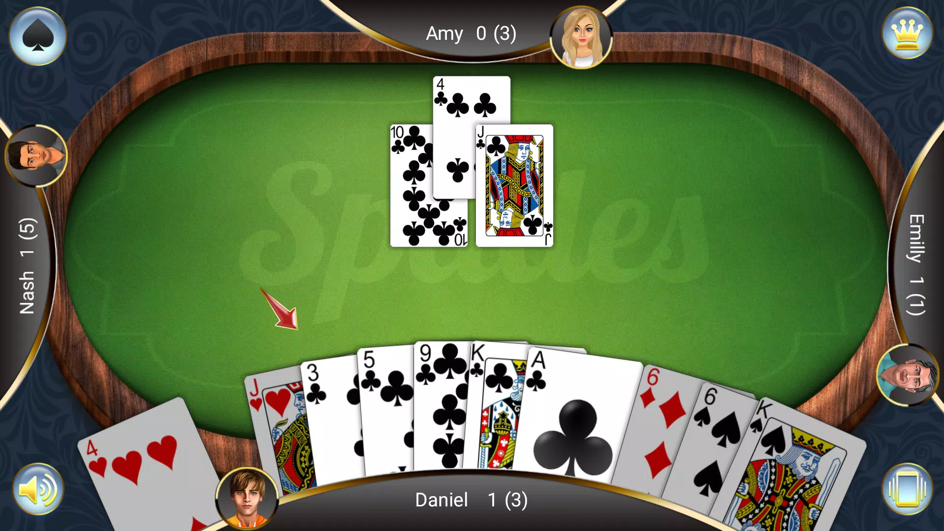 Spades: Card Game Captura de pantalla 0