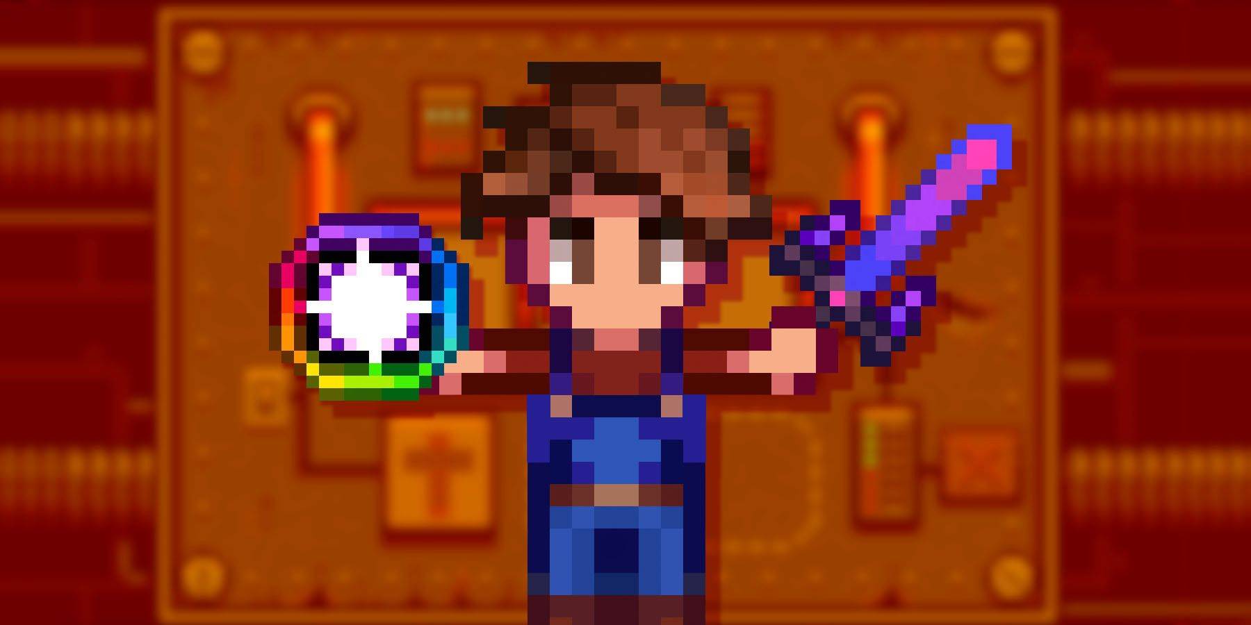 Stardew Valley: Forra de armas maestras y encantamientos