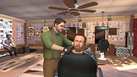 Barber Shop-Hair Cutting Game ภาพหน้าจอ 0