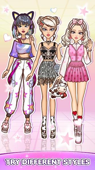 DIY Paper Doll Dress Up Mod Capture d'écran 3