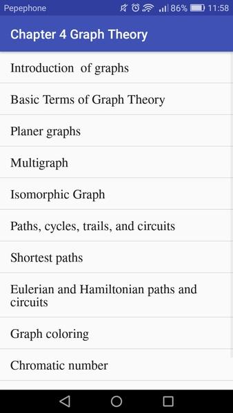 Discrete Mathematics Screenshot 3