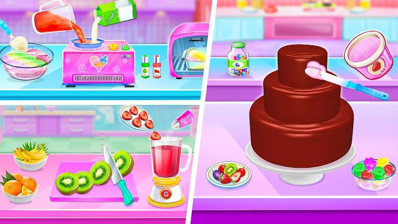 Ice cream Cake Maker Cake Game স্ক্রিনশট 2