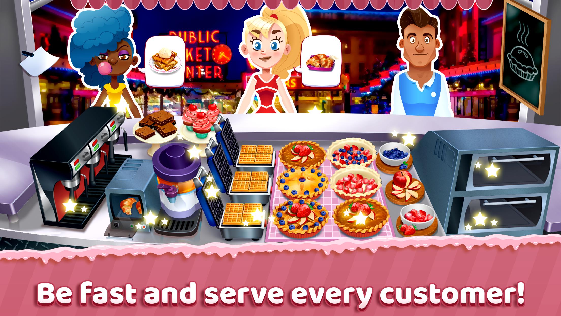 Seattle Pie Truck: Food Game Screenshot 1