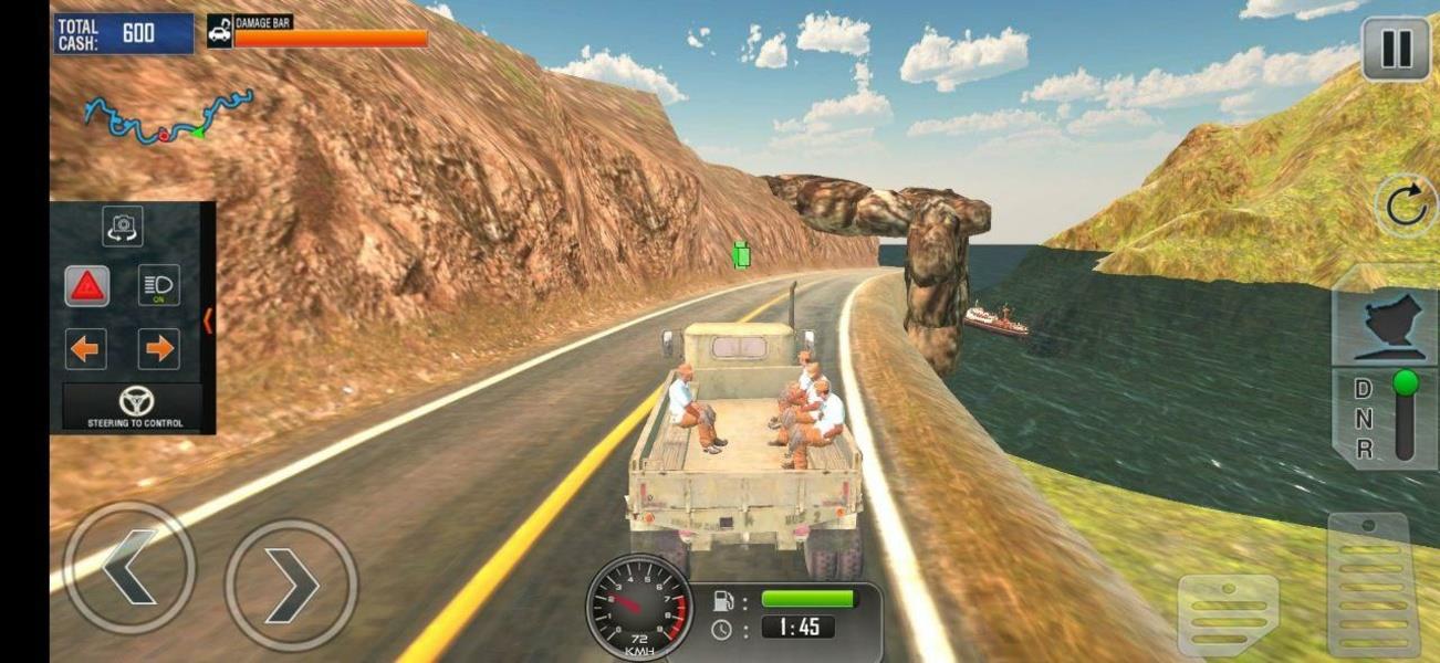 Offroad Cargo Truck Games Screenshot 1