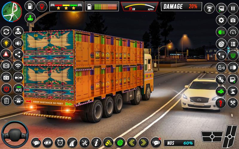 Indian Truck Game 3d Truck sim Capture d'écran 3