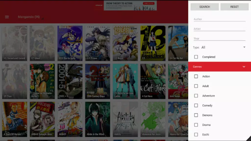 Mangaindo - Baca Manga ID スクリーンショット 1