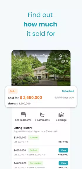 HouseSigma Canada Real Estate ภาพหน้าจอ 2