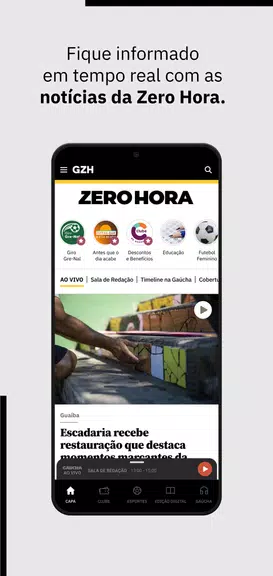 GZH: notícias do RS e do mundo ဖန်သားပြင်ဓာတ်ပုံ 1