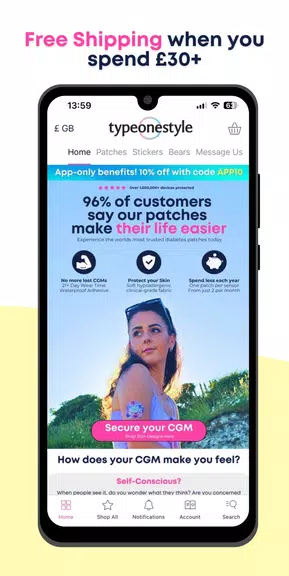 Schermata Type One Style - Official App 0