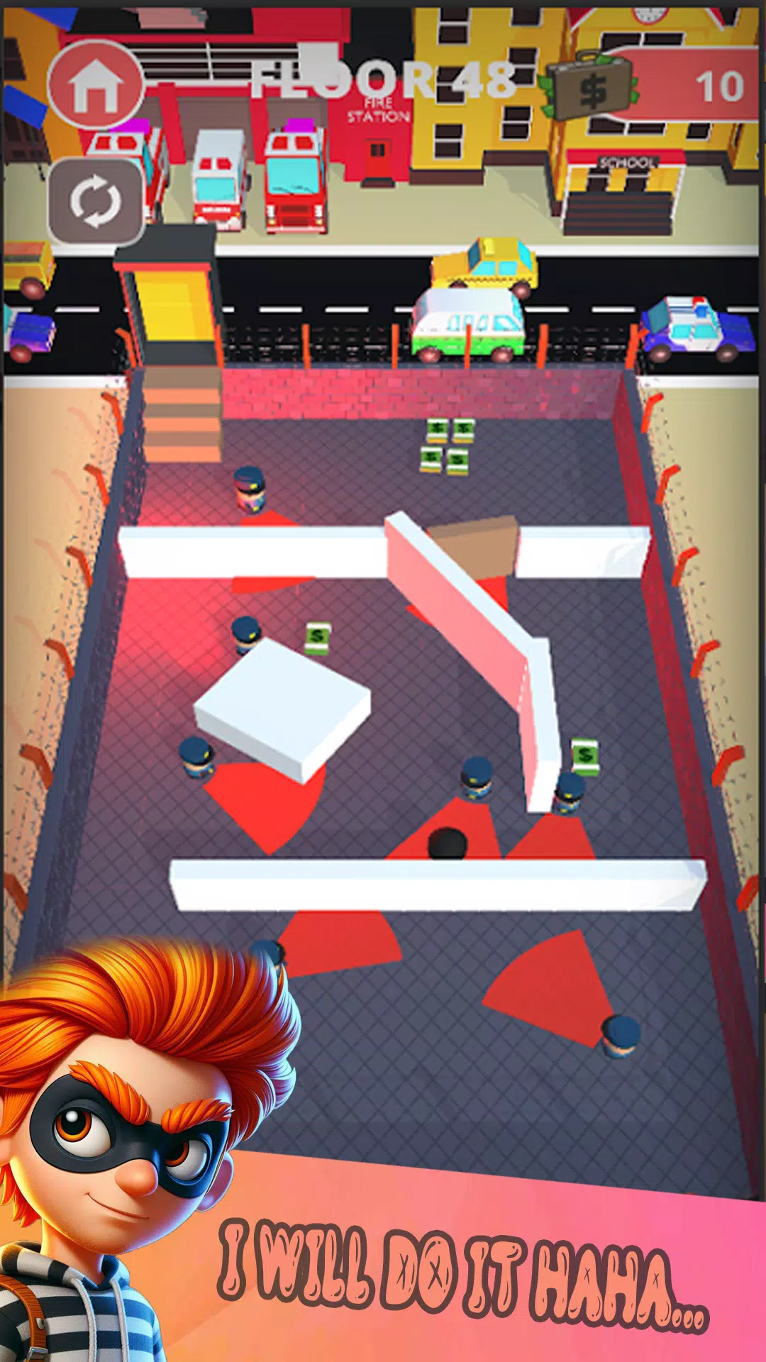 Escape Brk Thief Tangkapan skrin 2