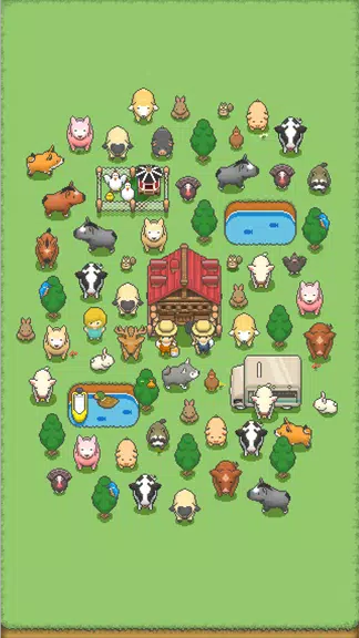 Tiny Pixel Farm - Simple Game Zrzut ekranu 0