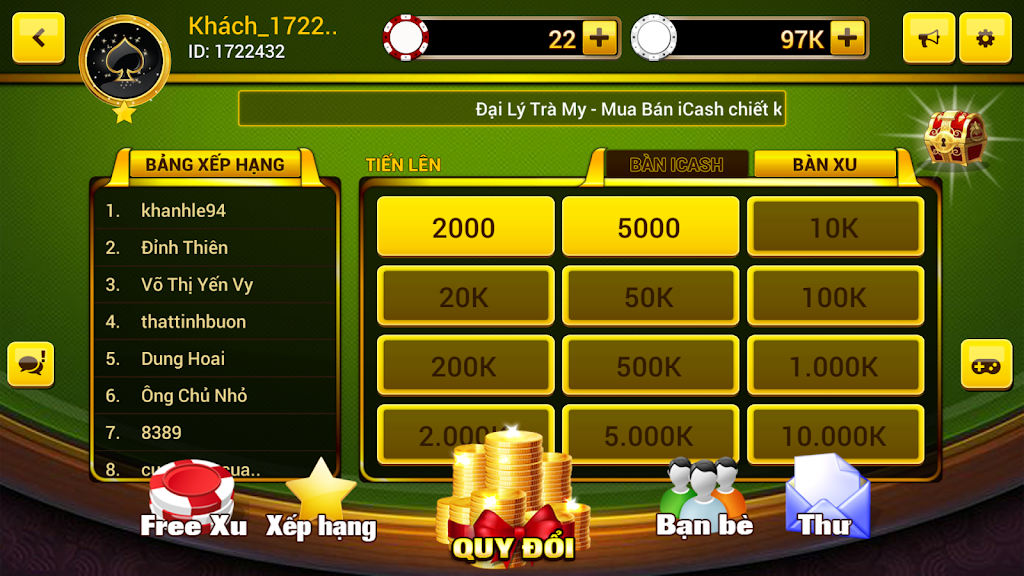 game beat thuong - Xgame Ảnh chụp màn hình 1