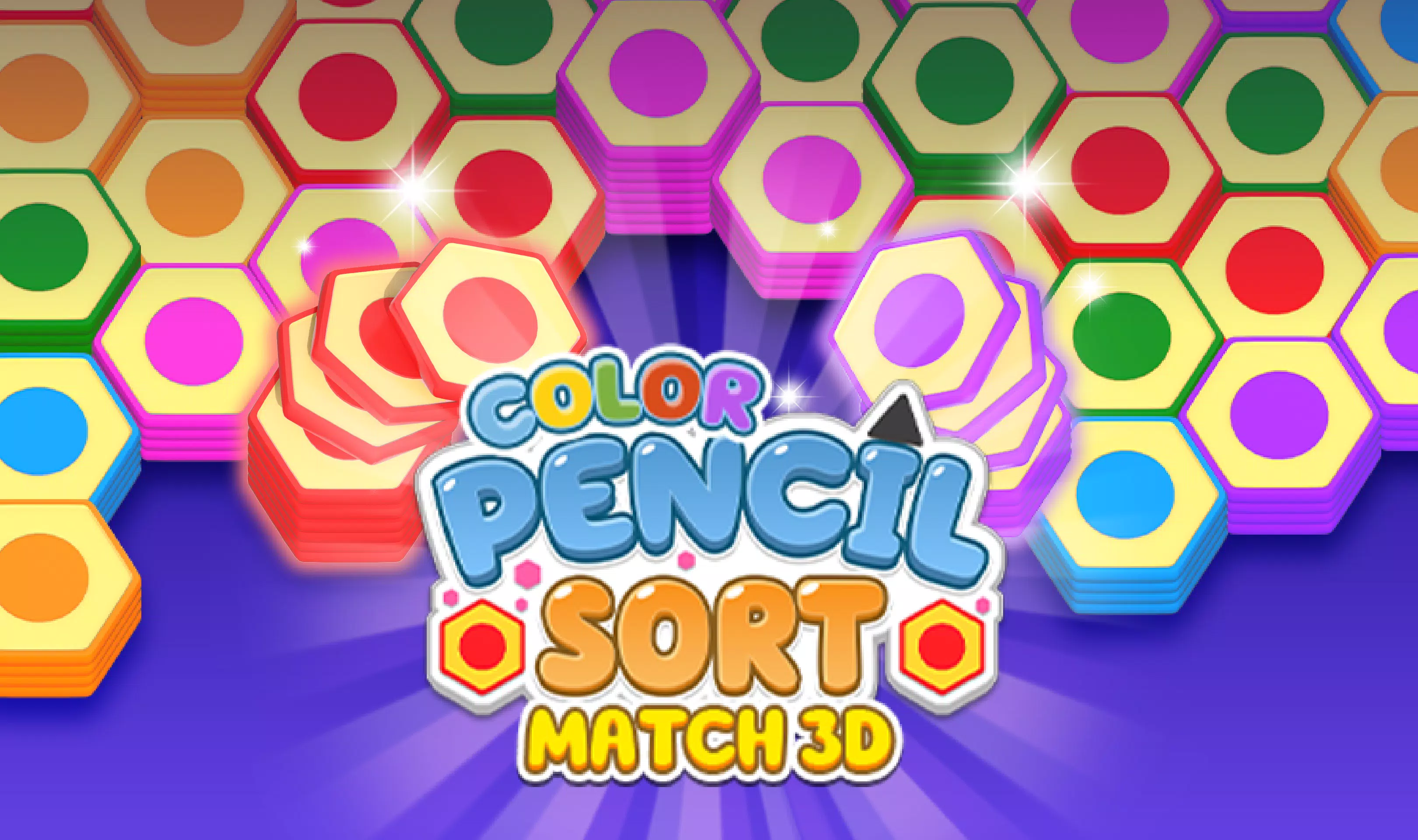 Color Pencil Sort - Match 3D スクリーンショット 0