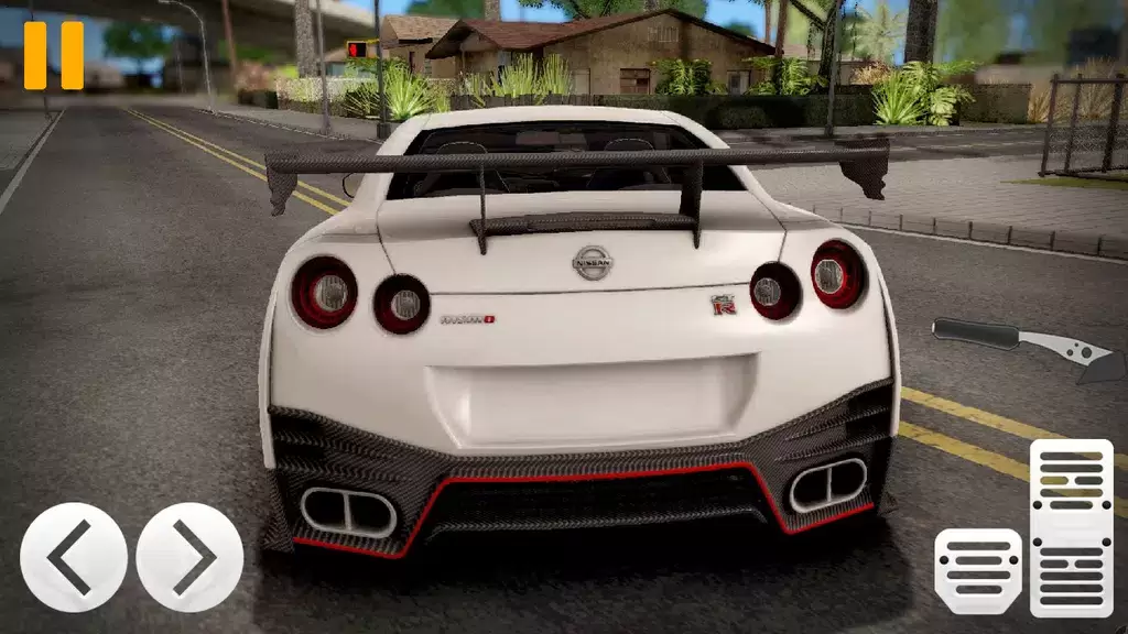 GTR: Nissan Car Driving Game Captura de tela 1