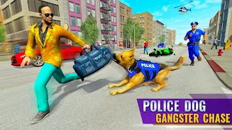 US Police Dog Crime Chase Game Schermafbeelding 3