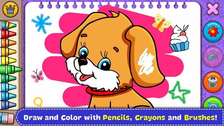 Coloring & Learn Animals Screenshot 0