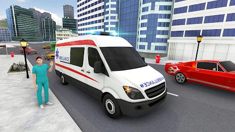 Ambulance Simulator Car Driver スクリーンショット 2