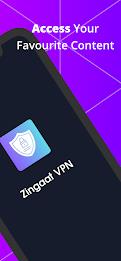 Zingaat VPN - Fast & Secure Captura de pantalla 1