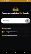 Ford radio code generator 스크린샷 2