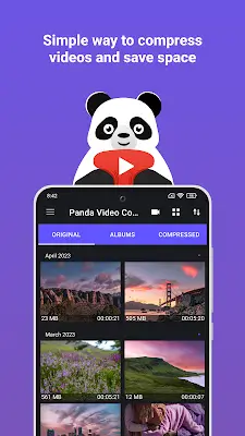 Panda Video Compress & Convert Ảnh chụp màn hình 0