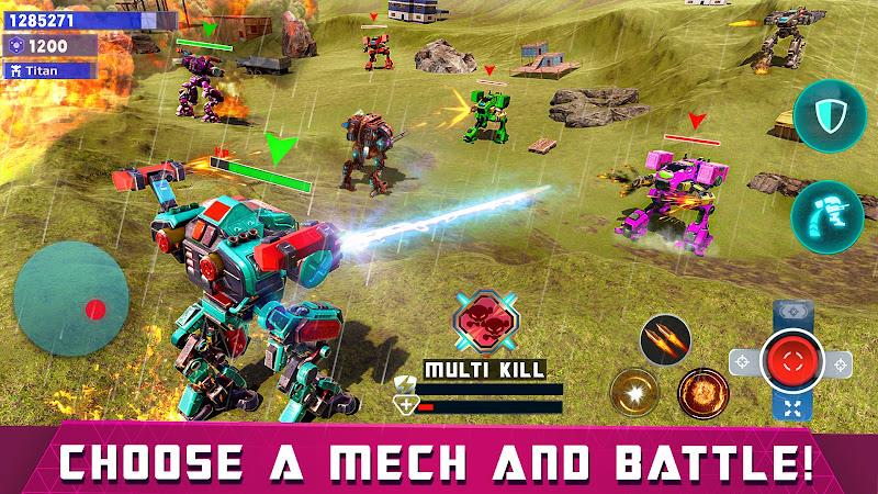 Mech Robot Games - Multi Robot 螢幕截圖 1