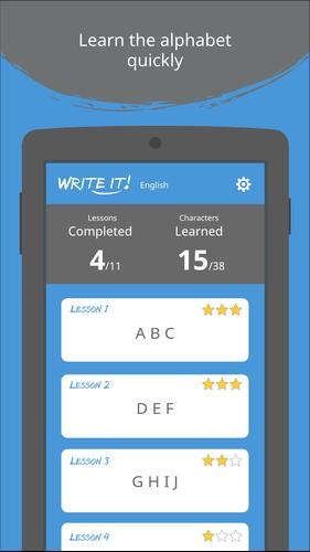 Write It! English 螢幕截圖 1