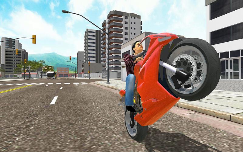 Motorbike Rush Drive Simulator 螢幕截圖 2