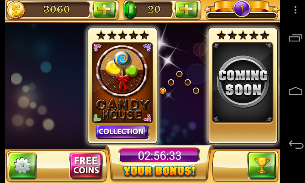 Slots - Candy Story - Slot Machines & Casino Games Скриншот 1