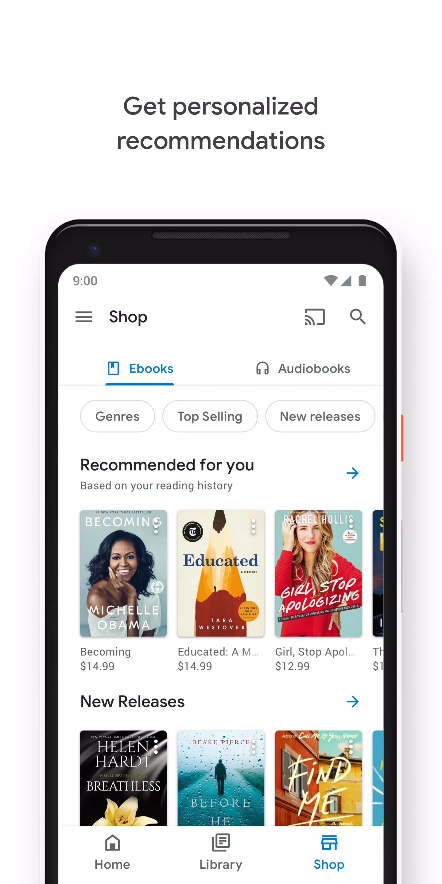 Google Play Livros Captura de tela 0