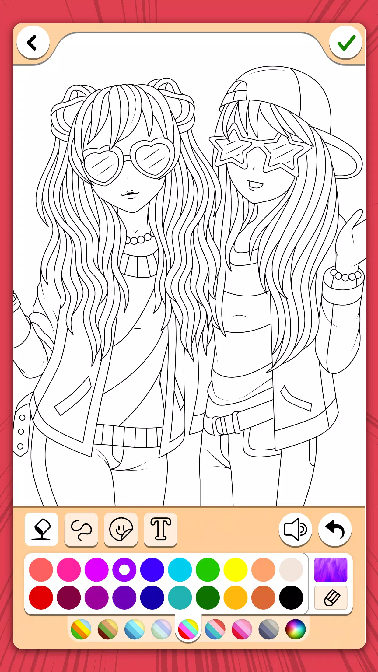 Manga Coloring Book Screenshot 3