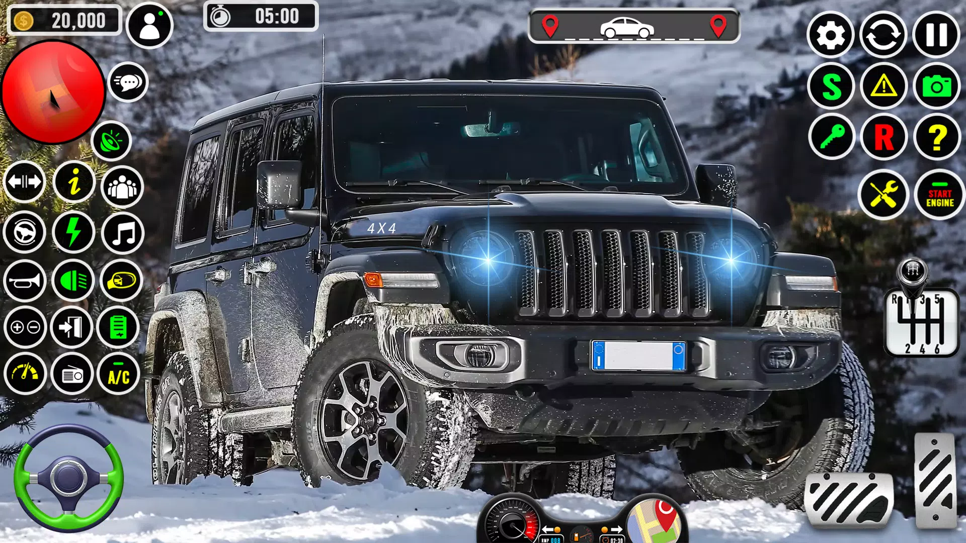 Jeep Driving Game: SUV Jeep スクリーンショット 1