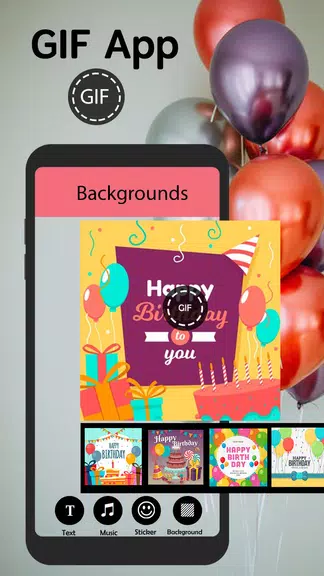 GIF App For Android Texting Скриншот 3