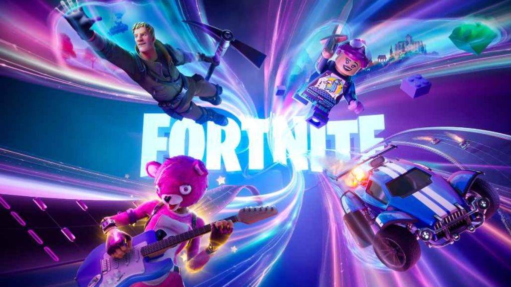 The loading screen in Fortnite Chapter 5