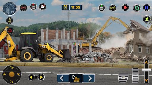 Heavy Excavator JCB Games スクリーンショット 3