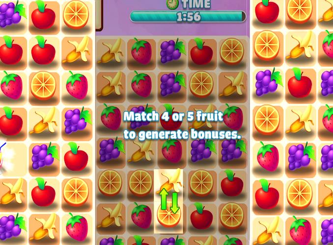 Juicy Fruit - Match 3 Fruit Captura de pantalla 3