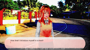 FPoor Visual Novel (Android Demo) Schermafbeelding 0