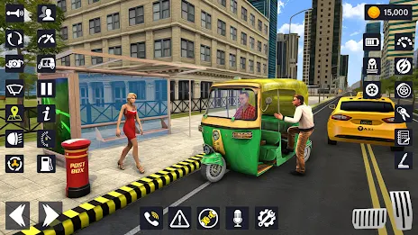 TukTuk Auto Rickshaw:City Taxi 스크린샷 3