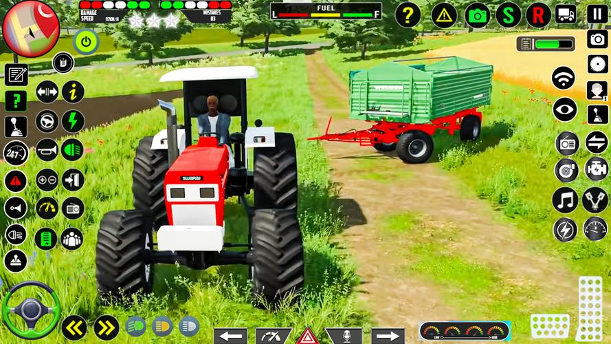 Cargo Tractor Farming Games 3D Capture d'écran 2